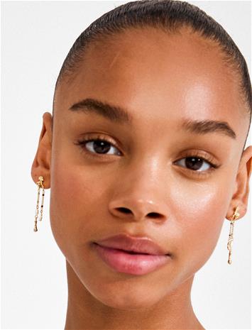 Pilgrim Reggie Earrings Gold-Plated - Gold - ONE SIZE