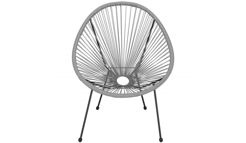 Puutarhatuoli Springos GF0086 72 X 82 X 85 CM, harmaa