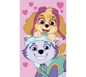 Lasten pyyhe Paw Patrol Pink 30x50 cm