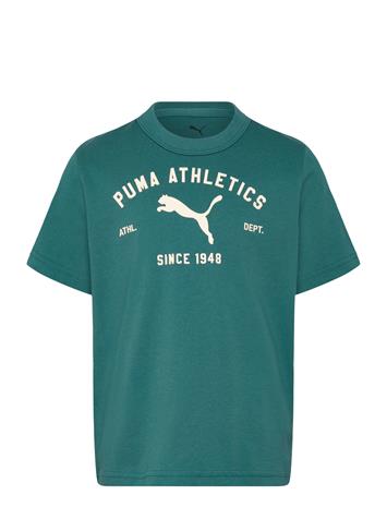 PUMA Puma Class Graphic Tee B - Green - 176