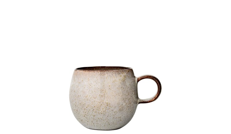 Bloomingville Sandrine Mug Home Tableware Cups & Mugs Tea Cups Grey Bloomingville
