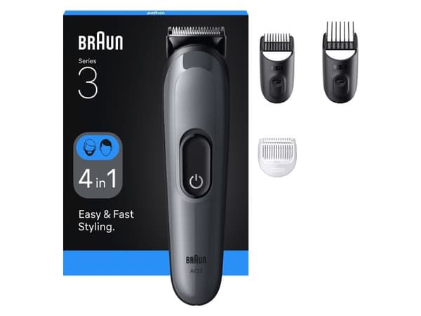 Braun All-in-One Trimmer 3 AIO3500 4in1, monitoimitrimmeri – kuva 8/8