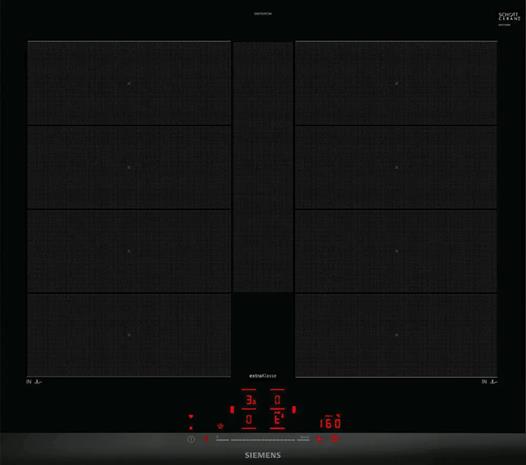 Siemens iQ700 EX675HYC1M, induktiotaso
