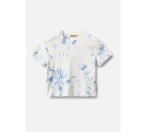 Wheat Tommy T-paita, Blue Tie Dye, 110