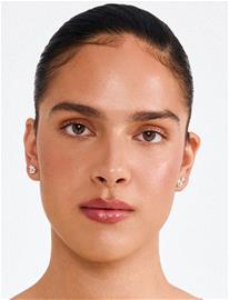 Pilgrim Nova Earrings 2-In-1 Set, Silver-Plated - Silver - ONE SIZE