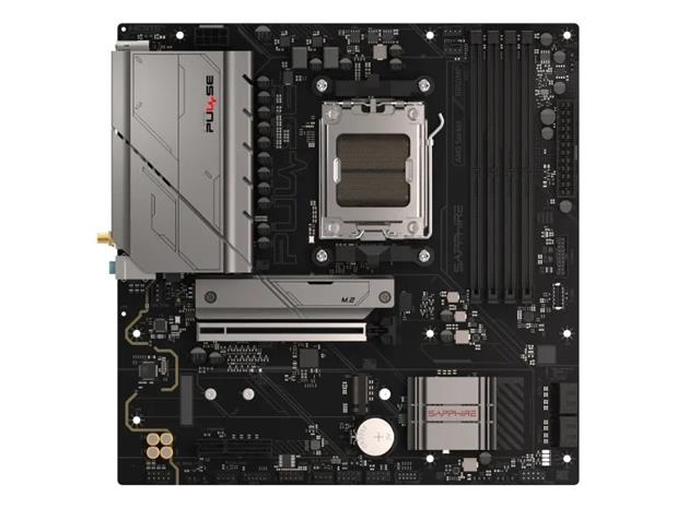 Sapphire PULSE B850M WIFI Emolevy - AMD B850 - AMD AM5 socket - DDR5 RAM - Micro-ATX