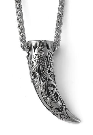Lykken Viking tooth teräskaulakoru 60 cm