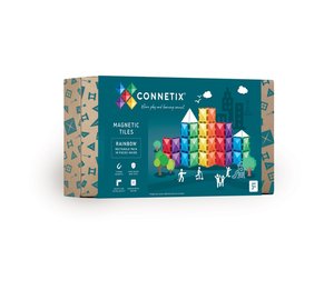 Connetix - Rainbow Rectangle Pack - 18 Pieces (CT-R-00018-RE)