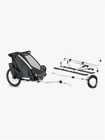 Thule Chariot Cross 1 Pyöräkärry, Dark Slate G3