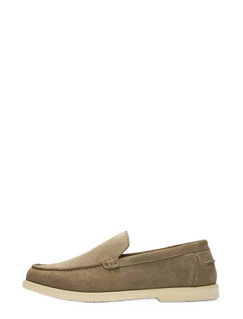 Selected Slhowen Suede Clean Loafer - Navy - 46
