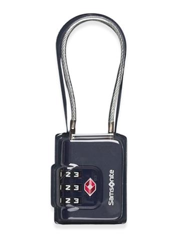 Samsonite Cablelock 3 Dial Tsa - Black - ONE SIZE