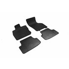 Kumimatot VOLKSWAGEN GOLF VIII HB 2020-> MHEV eTSI 4pcs. black/ 222776, Muut autotarvikkeet