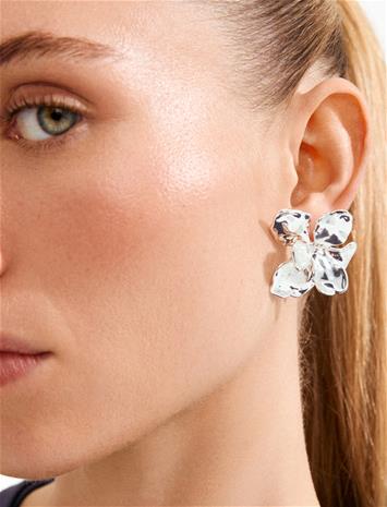 Pilgrim Halen Earrings Silver-Plated - Silver - ONE SIZE