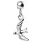 Muli Collection Swallow Charm Silver – kuva 1