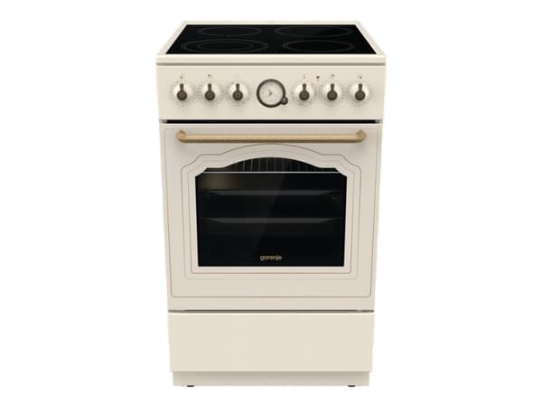 Gorenje Classico GECS5B70CLI, keraaminen liesi