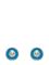Pipol's Bazaar Enya Stud Earring Silvery Blue - Blue - ONE SIZE – kuva 1
