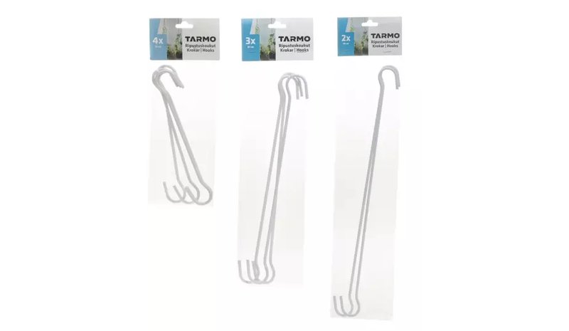 Ripustuskoukku hopeinen Tarmo – kuva 1/1