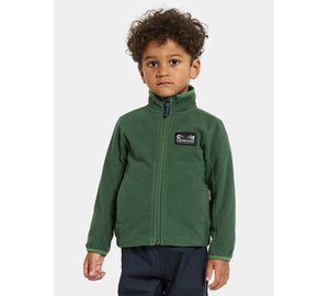 Didriksons Muskot Fleecetakki, Pine Green, 80