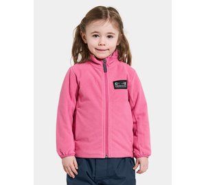 Didriksons Muskot Fleecetakki, Sweet Pink, 110