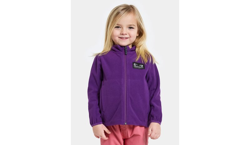 Didriksons Muskot Fleecetakki, Royal Purple, 110