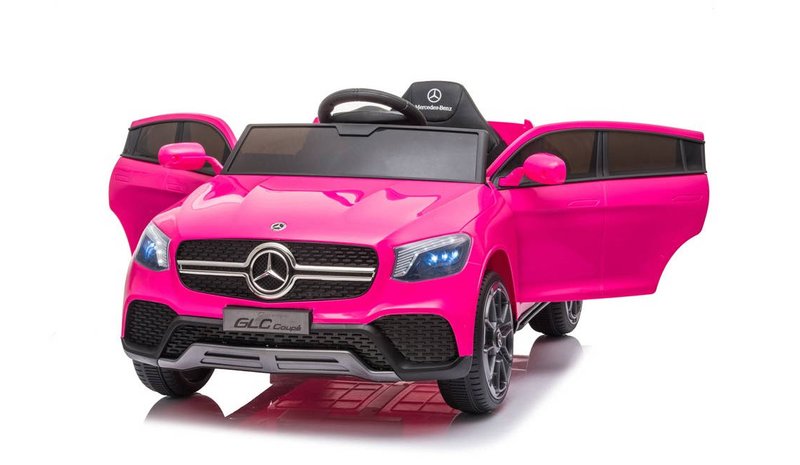 MERCEDES GLC COUPE 4X12V PINK Sä?HKä?AUTO – kuva 1/3