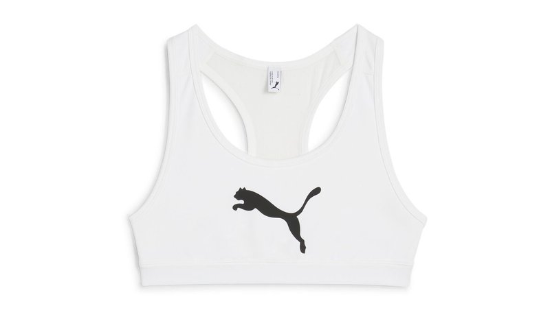 4KEEPS BRA PUMA White-Big black cat – kuva 1/1