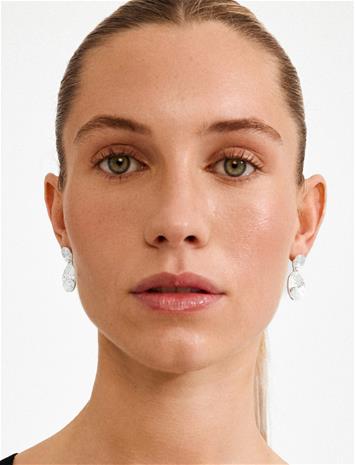 Pilgrim Air Earrings Silver-Plated - Silver - ONE SIZE