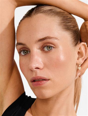 Pilgrim Fire Earrings Gold-Plated - Gold - ONE SIZE