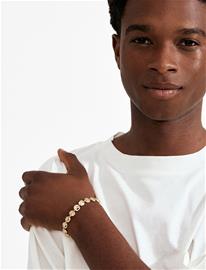 Pilgrim Fire Bracelet Gold-Plated - Gold - ONE SIZE