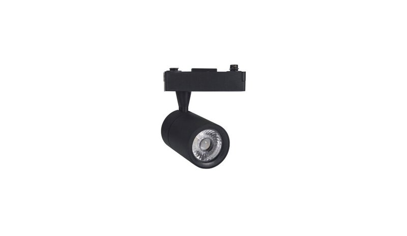 Kattovalaisin kiskolla, musta, 7W LED, 4000K – kuva 1/1