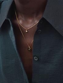 Syster P Beloved Medium Box Chain Gold - Gold - ONE SIZE 50 cm