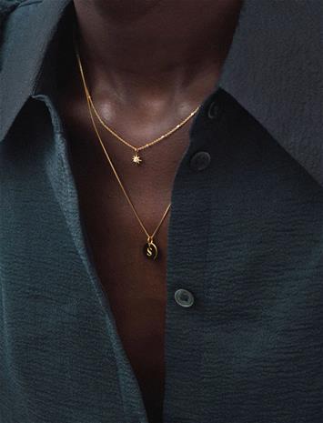Syster P Beloved Medium Box Chain Gold - Gold - ONE SIZE 50 cm