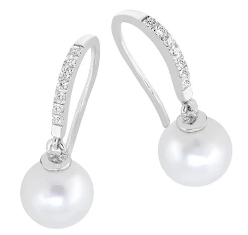 Lykken Pearls helmikorvakorut hopea