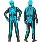 NEON SKELETON SPEED -ASU (takki, housut, hanskat, naamio)
