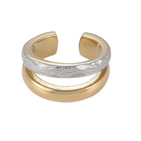Lykken Trend ear cuff 2-värinen teräskorvakoru