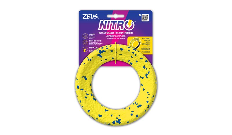 Zeus Nitro - Weighted Ring - Yellow and Blue - ä˜16cm – kuva 1/1