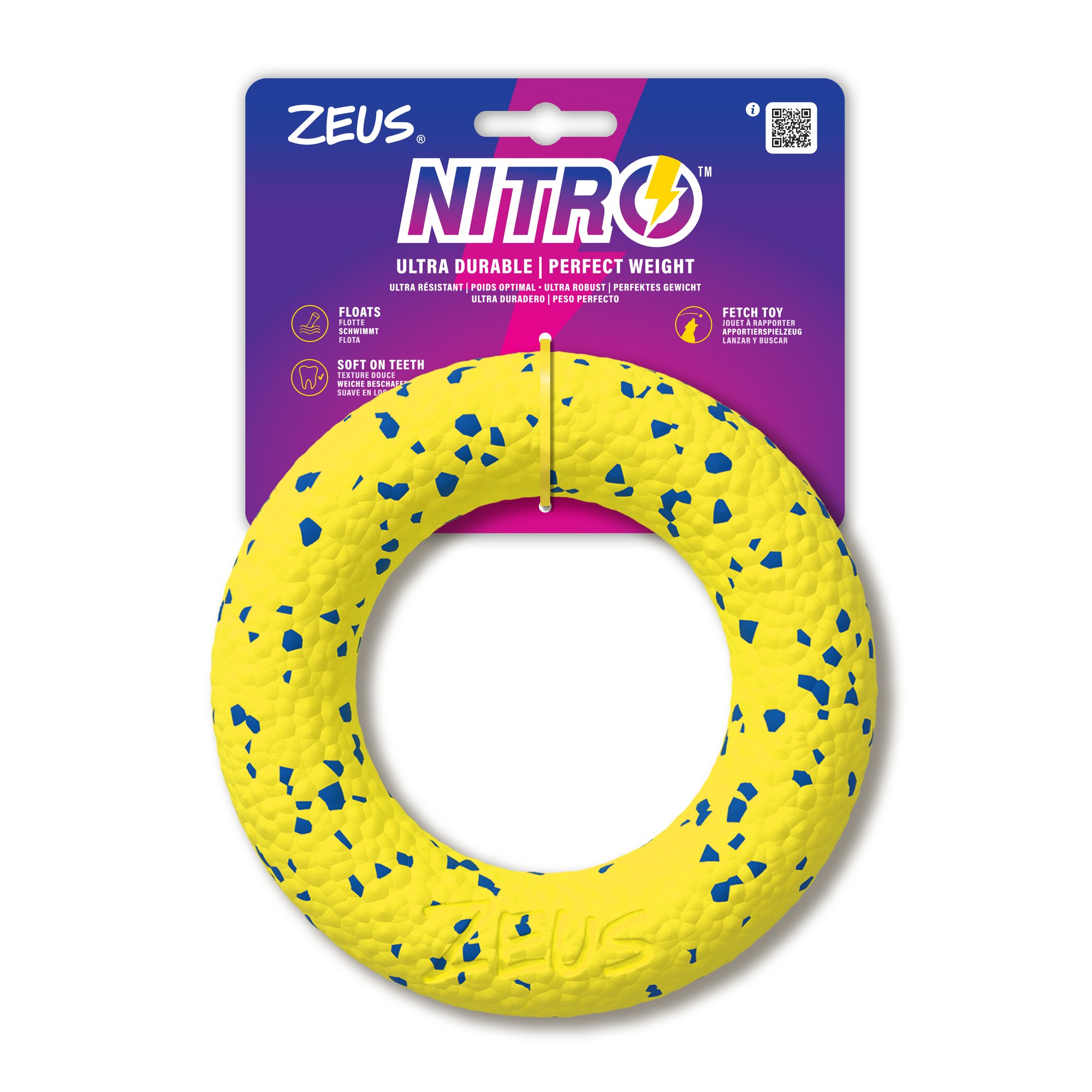 Zeus Nitro - Zeus Nitro Ring - Yellow and Blue - ä˜16cm