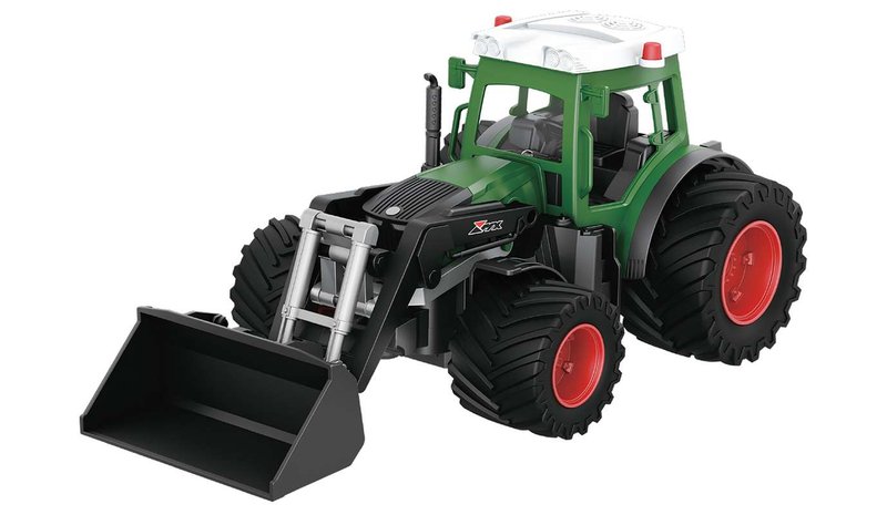 MX R/C Constructions - Tractor R/C w/schovel 2,4GHz, 3,7V Li-Ion, green (471476)