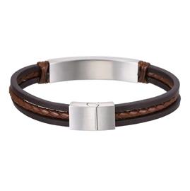 Lykken Strong nahkarannekoru 21cm monivärinen