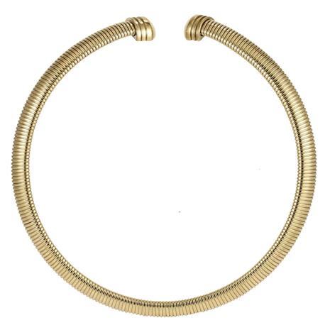 Lykken Trend kullattu choker teräspanta