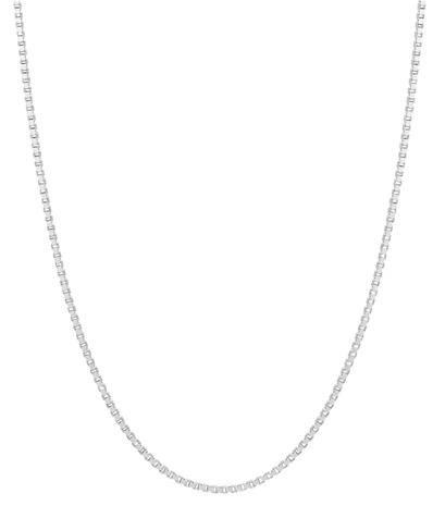 Lykken Basics LYS25360 venetsiaketju 1,0 mm hopea