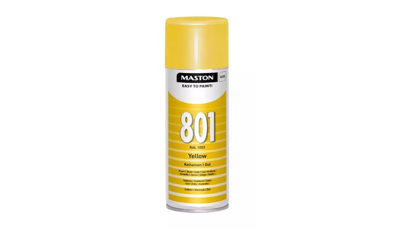 MASTON SPRAYMAALI 400ML KELTAINEN