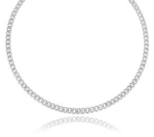 Lykken Basics LYS22250 hopeinen panssariketju 5,5 mm