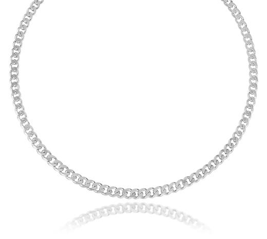 Lykken Basics LYS22250 hopeinen panssariketju 5,5 mm