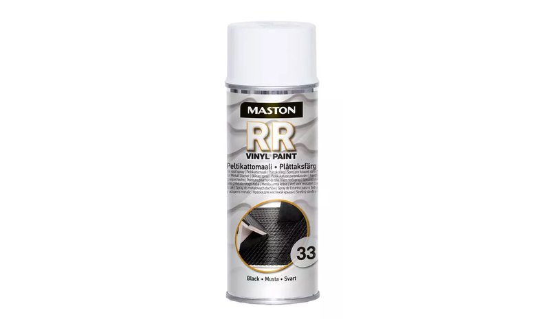 MASTON RR 33 MUSTA 400ML KORJAUSMAALI