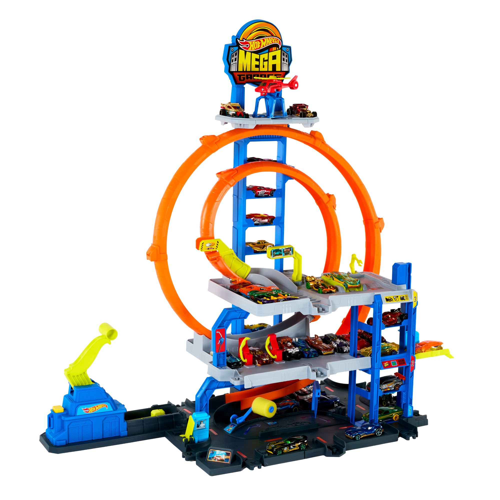 Hot Wheels City Mega Garage parkkitalo