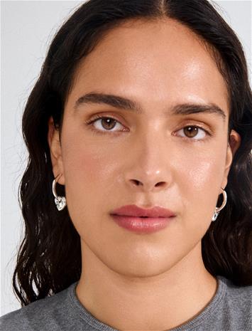 Pilgrim Nova Earrings Silver-Plated - Silver - ONE SIZE