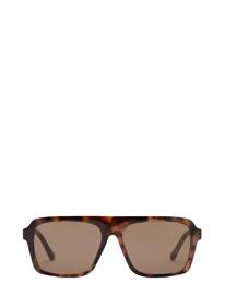 Mango Aviator Sunglasses With Plastic Frame - Brown - ONE SIZE