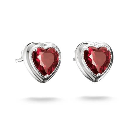 Thomas Sabo ELYNDRA punaiset sydänkorvakorut 10.5 mm H2344-051-10
