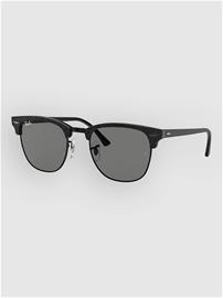 Ray-Ban Clubmaster Wrinkled Black On Black Aurinkolasit dark grey